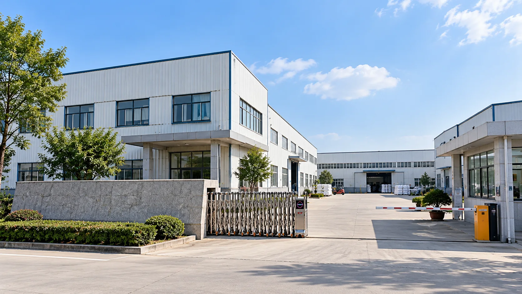 Nantong Baisitu Textiles production site in Nantong, China